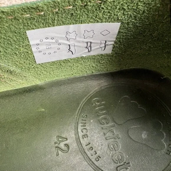 Duckfeet Lolland Mary Jane, Forest Green, size 42 with Removable Insoles* - Picture 8 of 16